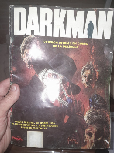 Comic Darkman Versión Oficial De La Película Marvel 1990