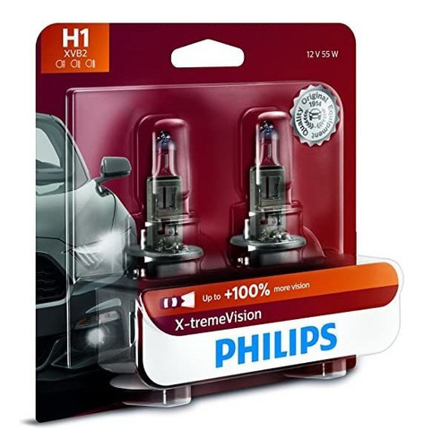Philips H1 X-tremevision Actualiza Bulbo De La Linterna Con 