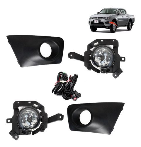 Kit Neblinero Para Mitsubishi L200 2009 2015