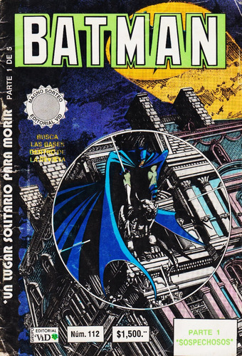 Comic Saga Batman Un Lugar Solitario Para Morir 5 Tomos Vid