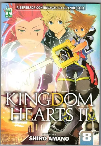 Kingdom Hearts 2 volume 10 - Editora Abril (mangá usado)