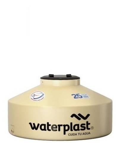 Tanque Cisterna Flat 500 Lt Tricapa Waterplast (78cm Alto)