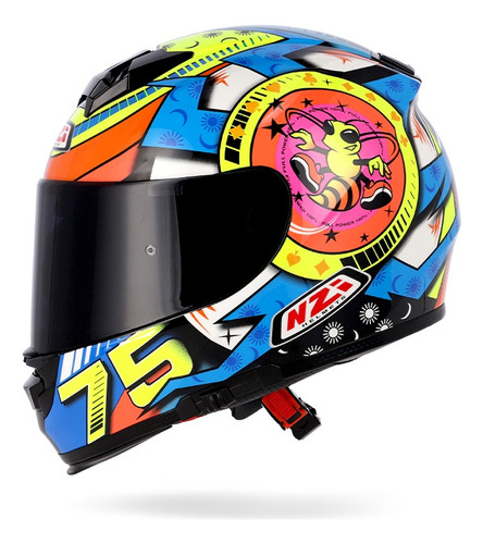 Casco Integral Moto Nzi Eurus 2 Project Doble Visor