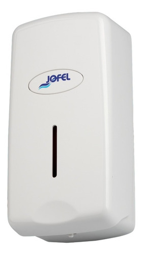 Jabonera Rellenable Smart Blanca Marca Jofel Con Llave Color Blanco
