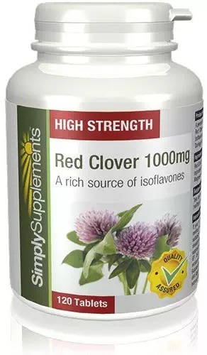 Trebol Rojo- Red Clover 1000mg - 120 Pastillas