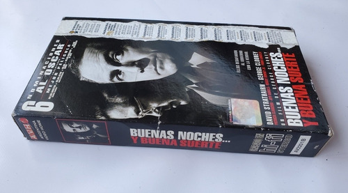 Buenas Noches Y Buena Suerte Vhs George Clooney 6 Nominacion (Usado)