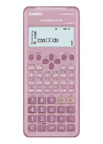 Calculadora Científica Casio Fx-570 Es/la Plus Rosa