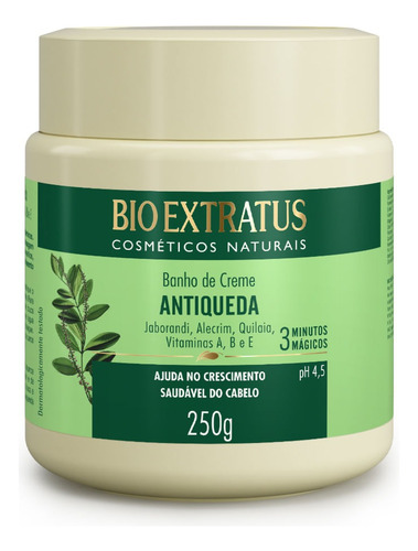 Kit 3 Produtos Jaborandi Antiqueda Cabelo 500ml Bio Extratus
