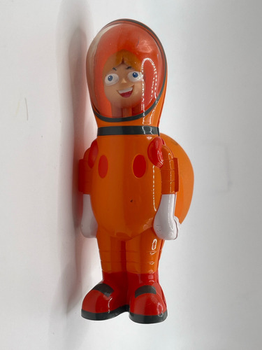 Candace Traje Espacial Figura 9cms Phineas Y Ferb Jakks 2010 (Usado)