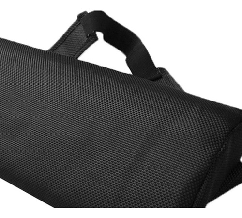 Reposacabezas Acolchado Almohada Para Sillas Largas Negro