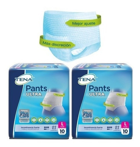 Pañal Tena Pants Ultra T L 20u