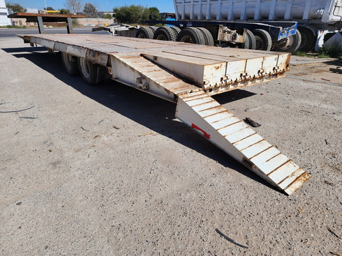 Lowboy Cama Baja 25 Toneladas Con Rampas Manuales