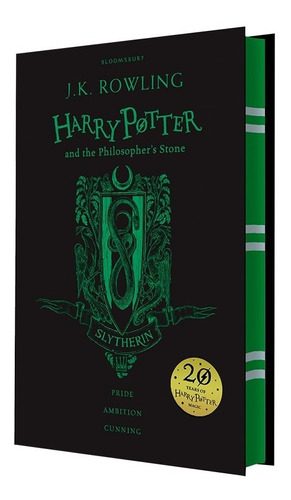Harry Potter Y La Piedra Filosofal - Slytherin - Tapa Dura