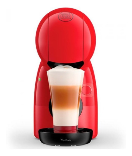 Imagen 4 de 6 de Cafetera Nescafé Moulinex Dolce Gusto Piccolo XS de corte manual red para cápsulas monodosis 220V
