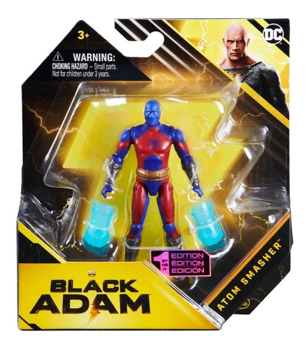 Black Adam Muñeco Atom Smasher 10 Cm Figura Pelicula Ed