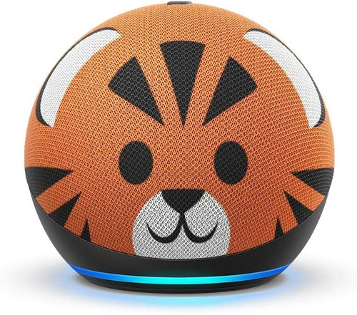 Echo Dot (4ta Gen) Kids| Diseño Para Niños, Tigre Alexa