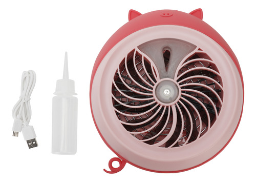 Aerosol Humidificador Portátil Mini Fan Cute De Escritorio P