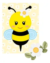 Comprar Caja Milk Box Imprimible Editable Abejita 1 Hoja Abeja