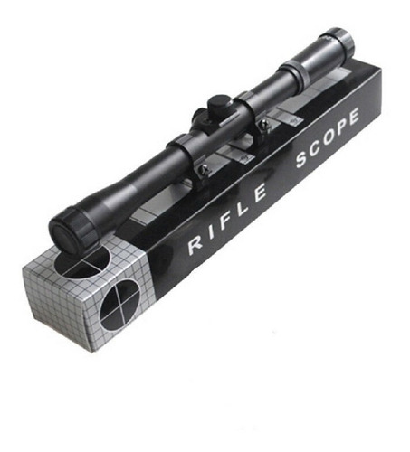 Mira Rifle Telescopica Comet 4x20mm Incluye Montura 11mm