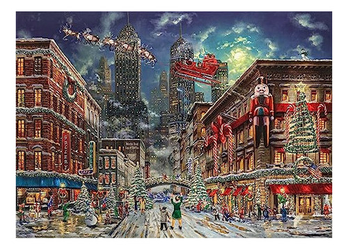 Ceaco - Thomas Kinkade Christmas - Elfo - Rompecabezas De 10