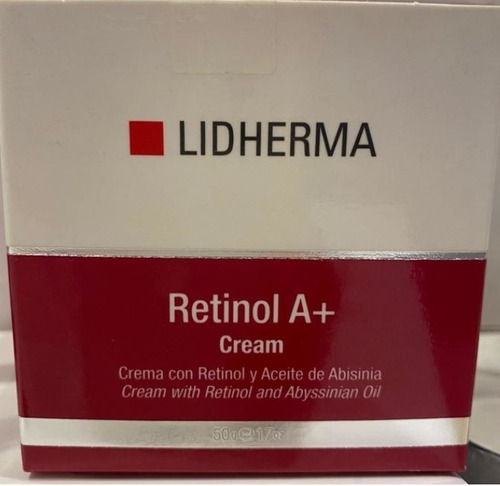 Imagen 4 de 10 de Retinol A+ Cream 50gr Renovador Celular Emoliente Lidherma