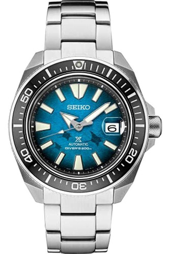 Reloj Para Hombre Seiko Srpe33 Prospex, Tono Plateado, 44 