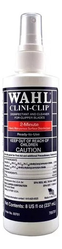 Limpiador Desinfectante Wahl Clini Clip 230ml Spray Cuchilla
