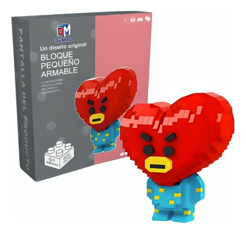 Bloques De Construcción Tata Bts Bt21 Kpop 806 Pzs