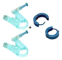 Comprar 2 Pistolas Perforadoras + 2 Abridores + 2 Argollas Piercing