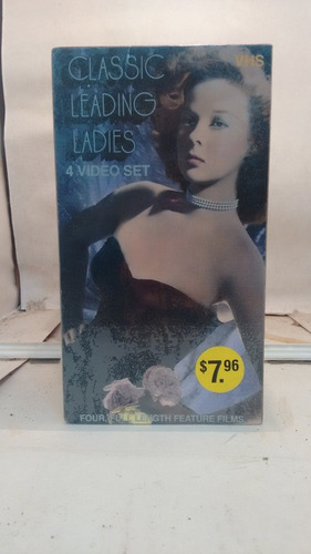 Vhs - Classic Leading Ledies - 4 Video Set