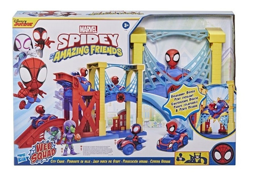 Web Squad City Chase Playset Spidey And His Amazing Friends