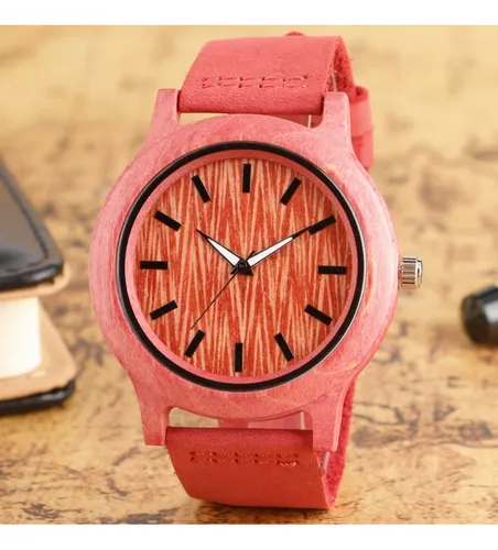 Reloj De Madera Mujer