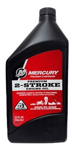 Aceite Mercury 2t Tcw3 1 Litro Original