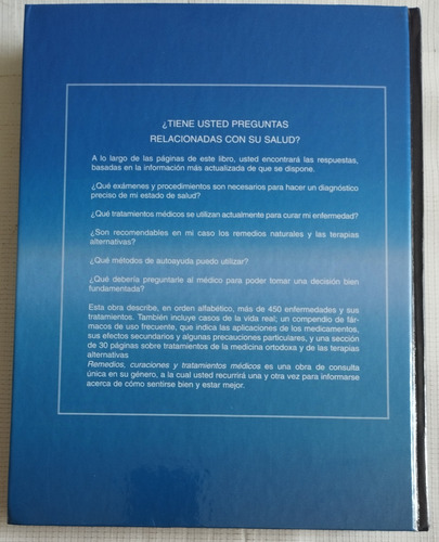 Remedios Curaciones Y Tratamientos Médicos Libro P (Usado)