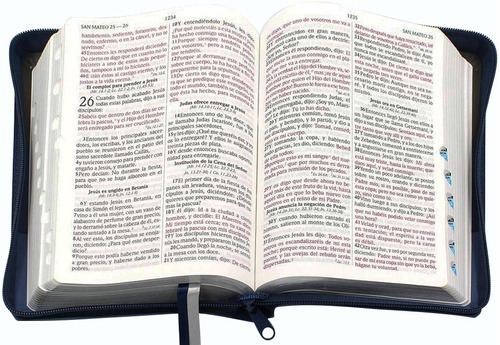 Letra Grande Biblia Reina Valera - Palabras De Jesús En Rojo