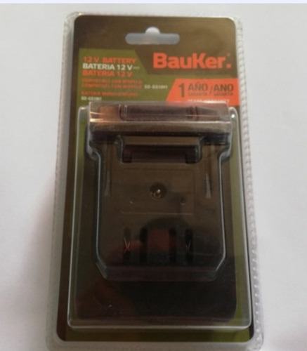 Accesorio Para Taladro Bater1a 12v+cargador 12v Bauker