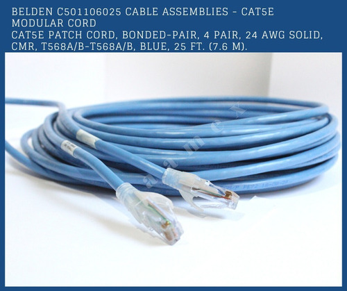 Cable Ethernet Cat6 15 Metros Belden C601106050