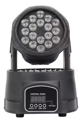 Luz Cabeza Móvil Robótico 18x3w Led Rgb Fiesta Disco