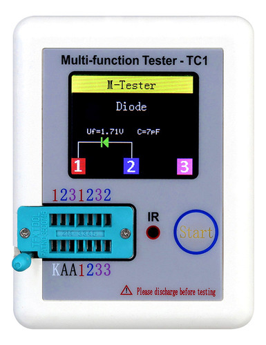 Probador De Transistores Triodo Mosfet Pnp Npn Inductancia T