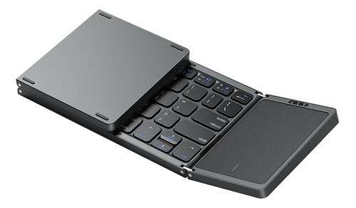 Omoton Teclado Bluetooth Plegable Con Panel Tactil, Teclado