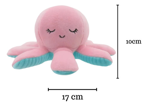 Mini Peluche Animales Kawaii 15cm Smoochy Pals Suaves Regalo Pulpo