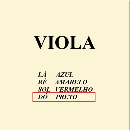 Corda Do Para Viola De Arco Mauro Calixto R0696