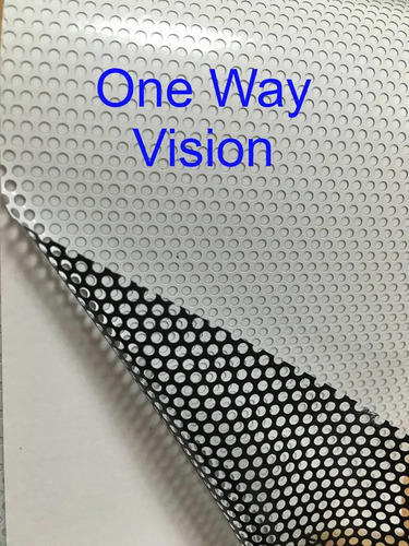 Impresión De Vinilo Adhesivo One Way Vision