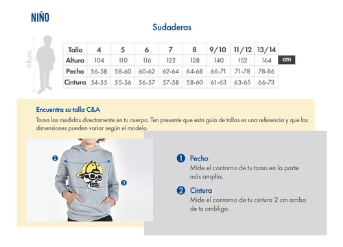 Sudadera Cerrada De Niño C&a (3002571)