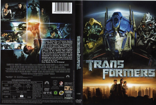 Transformers Peliculas Saga Completa Dvd Fisico