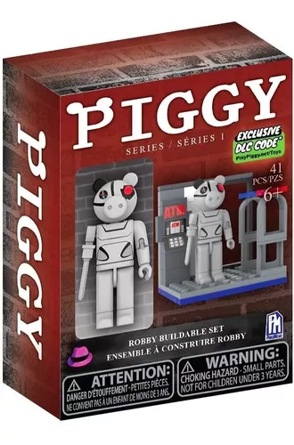 PIGGY - Torcher Figure Buildable Set - Torcher Building Brick Set Series 1  - Includes DLC