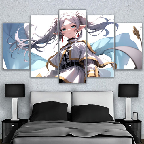 Cuadros En Canvas De Anime Frieren 150x84cm Anime
