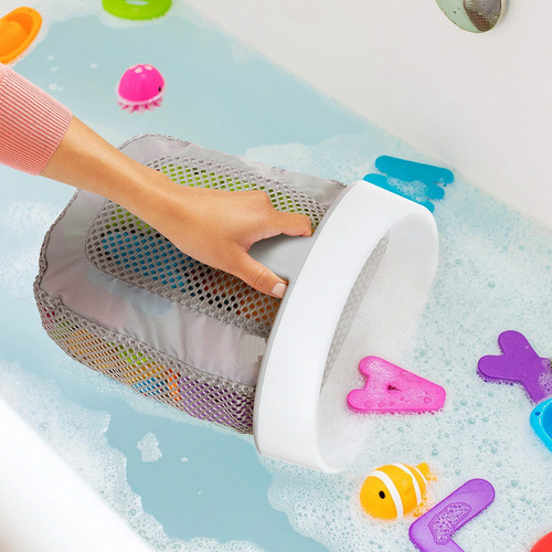 Mz Almacenamiento Colgante For Juguetes De Baño Con Malla