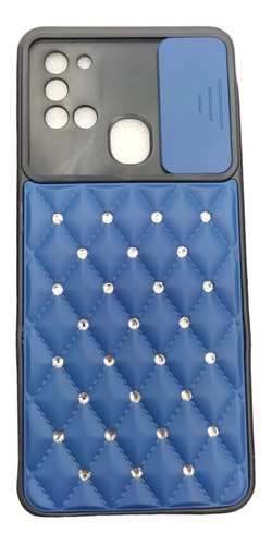 Case Protector Cubre Cámara Brillo Rígido Para Galaxya21s