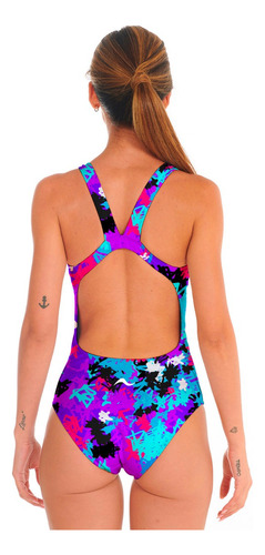 Traje Baño Malla Natacion Resistente Cloro Heracles Estampa